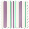 The British Stripe Co. George, Blackpool No.1 - Twist&Fit Roman Blind